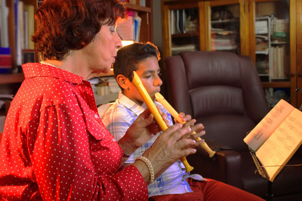 Clases de Flauta con Mercedes Guevara